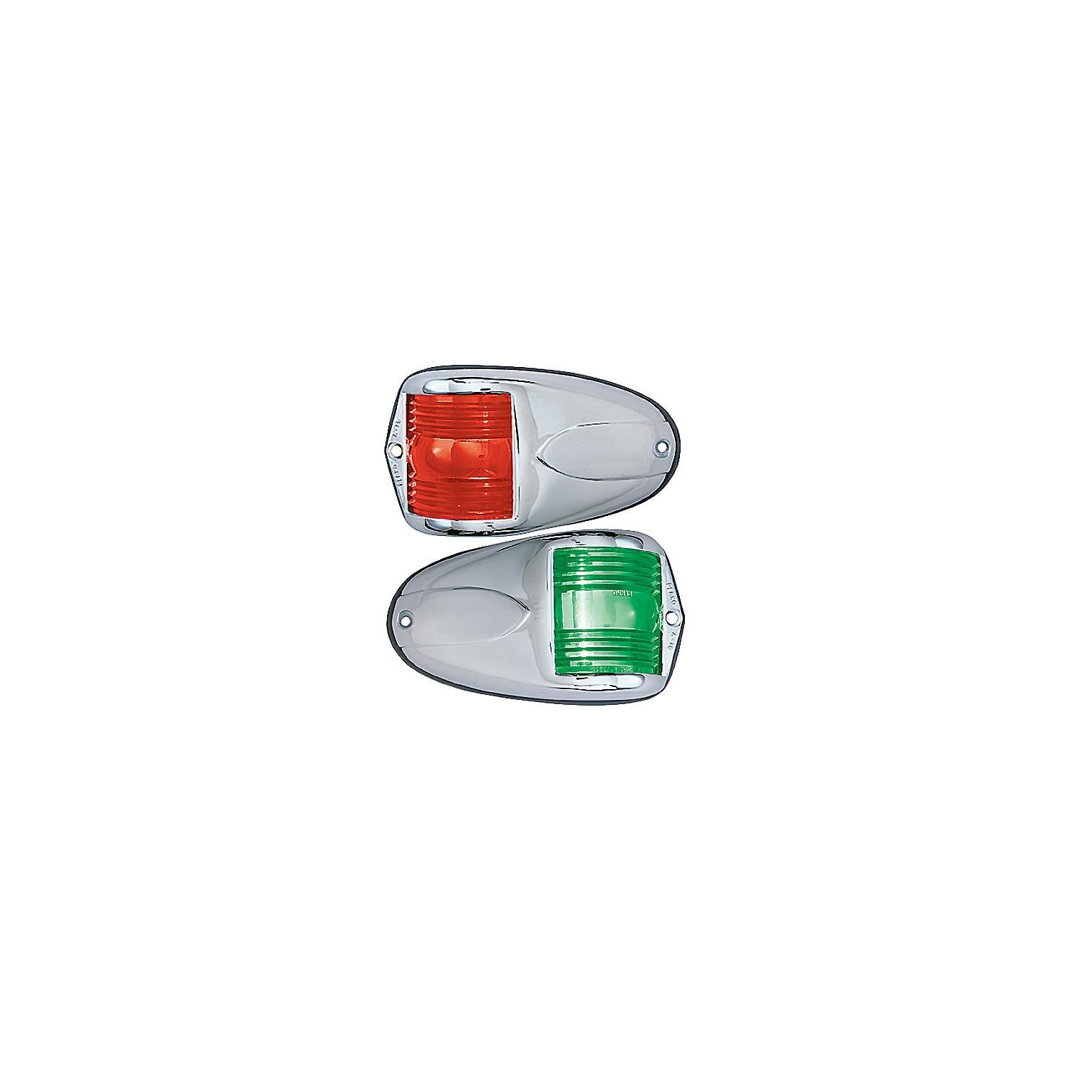 Perko 1264DP0CHR 12V Vert Mount Sidelight Pr