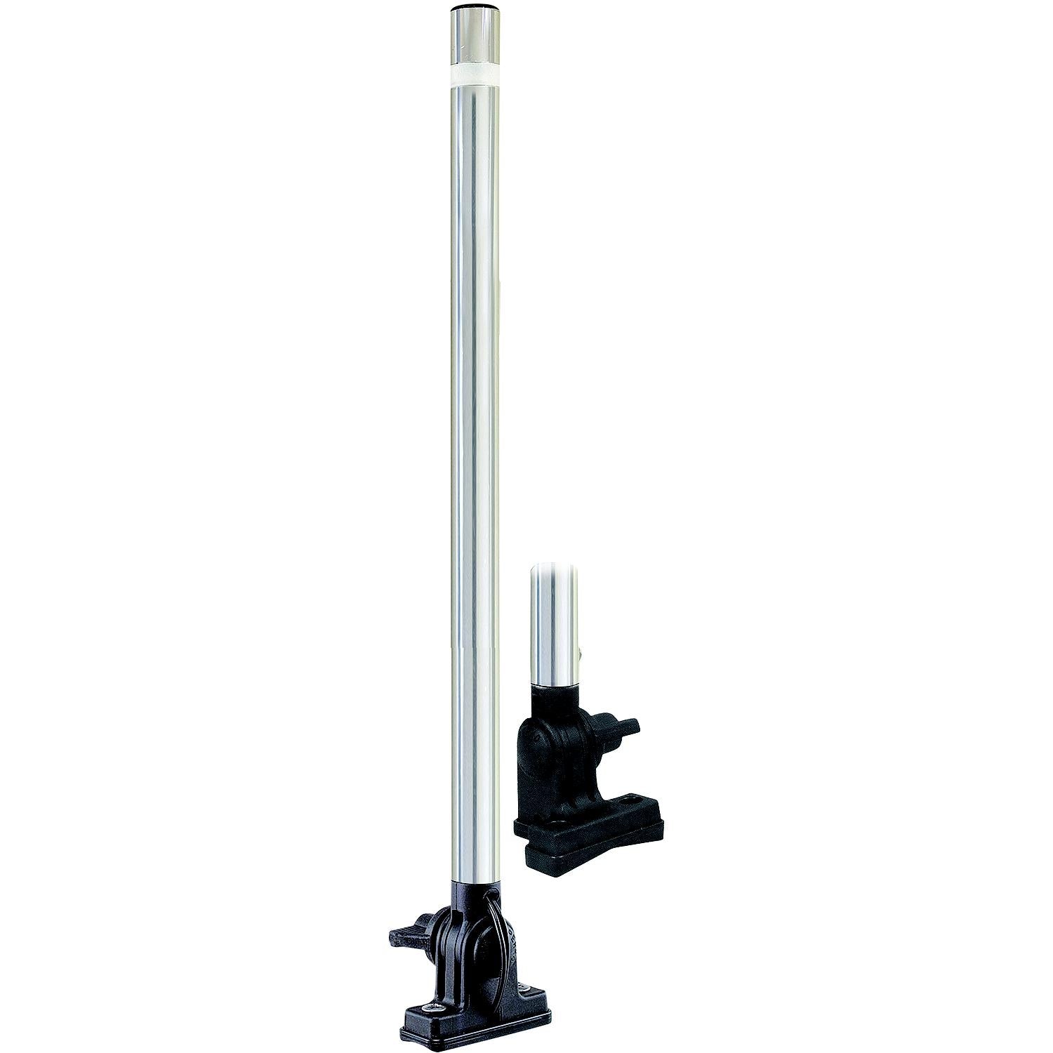 Perko 1670DP2ALU 9-1670DP2ALU LED White-All Round Light, Fold-Down Mount, 24