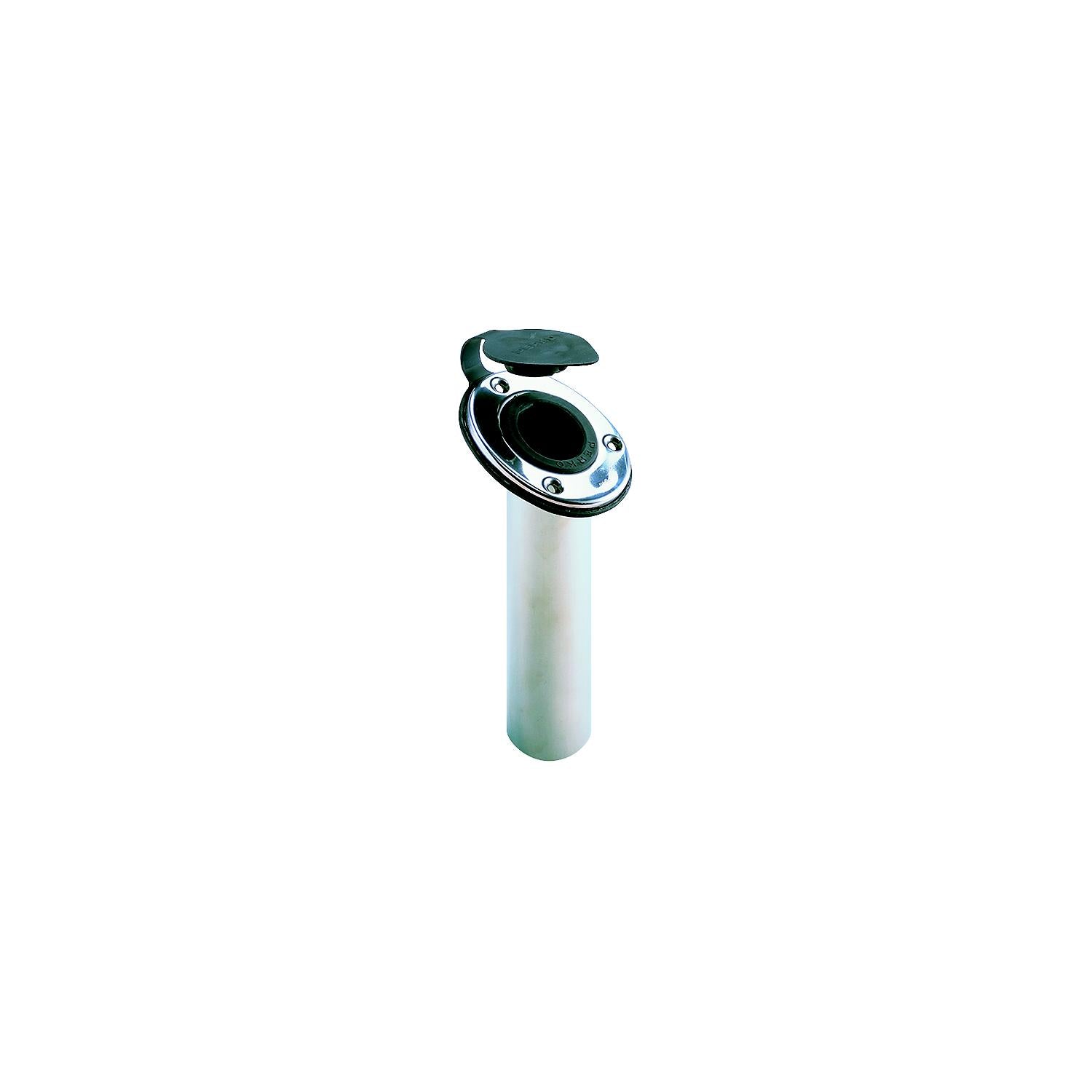 Perko 0452DP0STS Angled Flush Mount Rod Holder