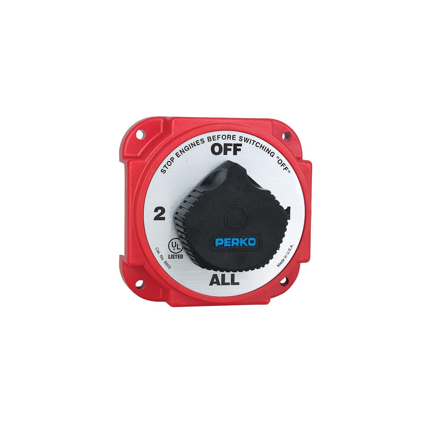 Perko 8603DP Heavy Duty Battery Switch