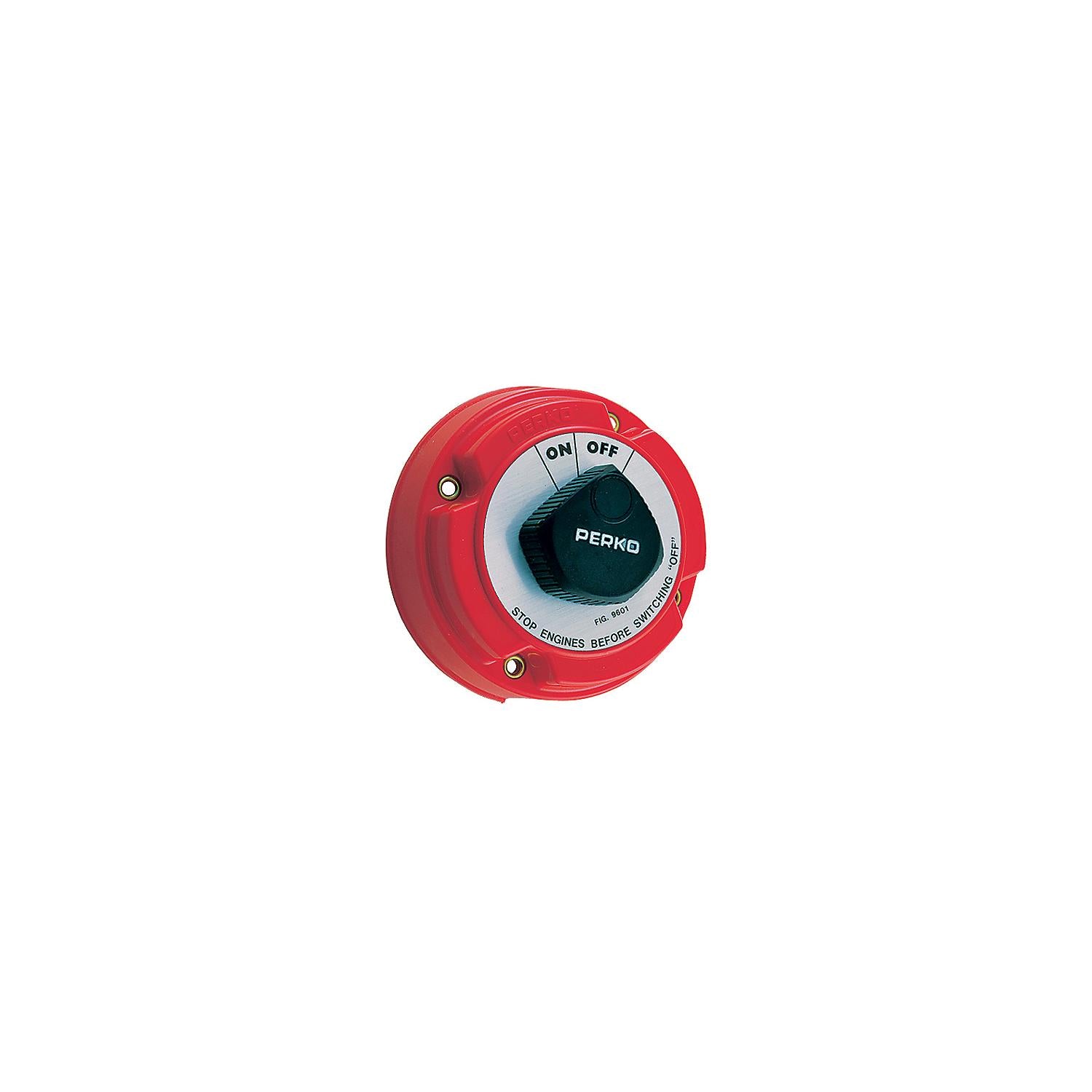 Perko 9601DP Main Battery Switch, On/Off