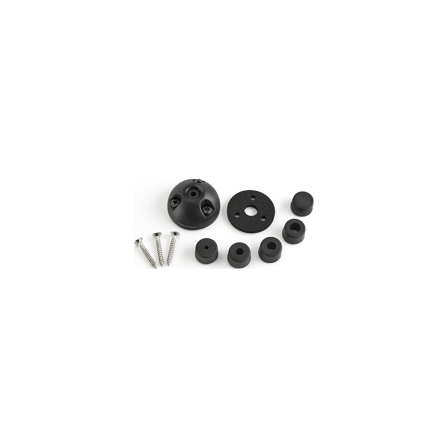 Scanstrut DS6-P-BLK DS6PBLK Entry Cable Seal, Vertical entry