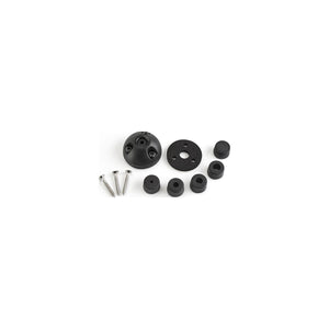 Scanstrut DS6-P-BLK DS6PBLK Entry Cable Seal, Vertical entry