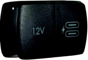 Scanstrut SC-MULTI-F1 SCMULTIF1 Flip Pro Multi USB & 12V Power Socket