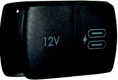 Scanstrut SC-MULTI-F1 SCMULTIF1 Flip Pro Multi USB & 12V Power Socket