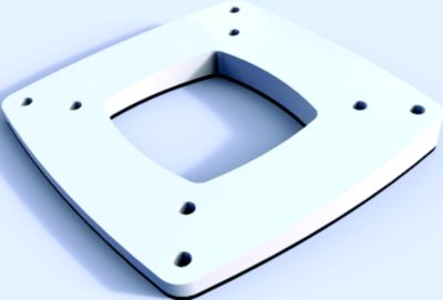 Scanstrut WD-OPNARY-01 ScanStrut WDRADOPNARY 4Â° Radar Base Wedge for PowerTowers