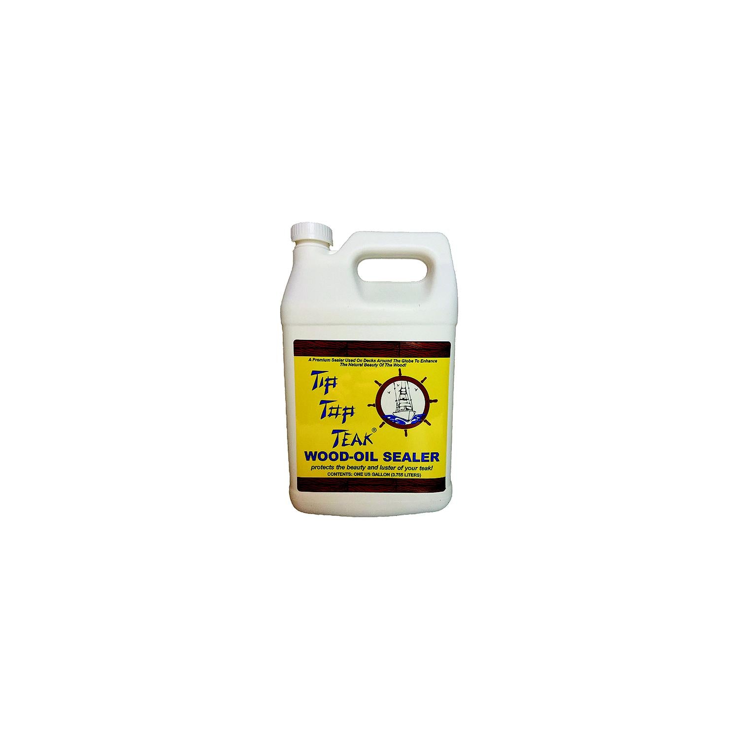 Tip Top Teak TS1002 Wood Oil Sealer, Gal.