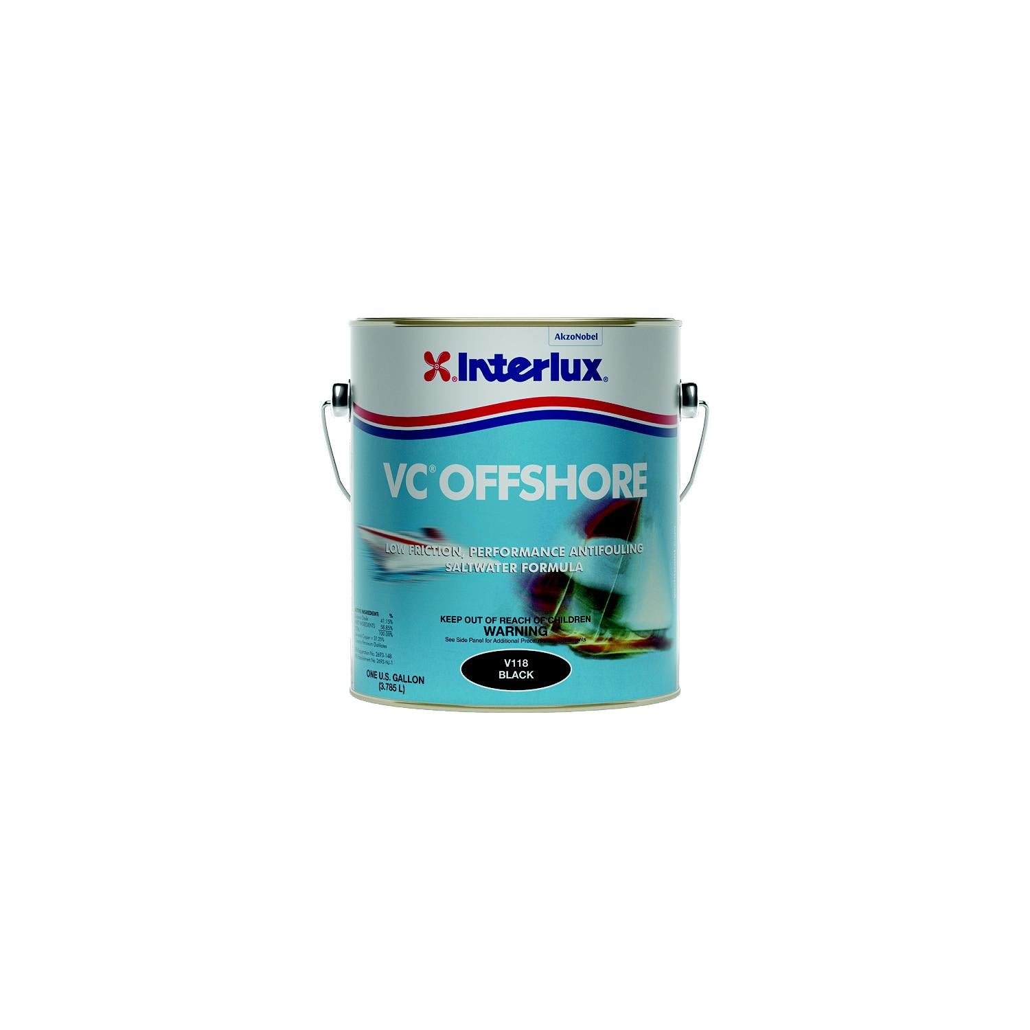 Interlux V116/1 VCÂ® Offshore Bottom Paint, Blue Gal.