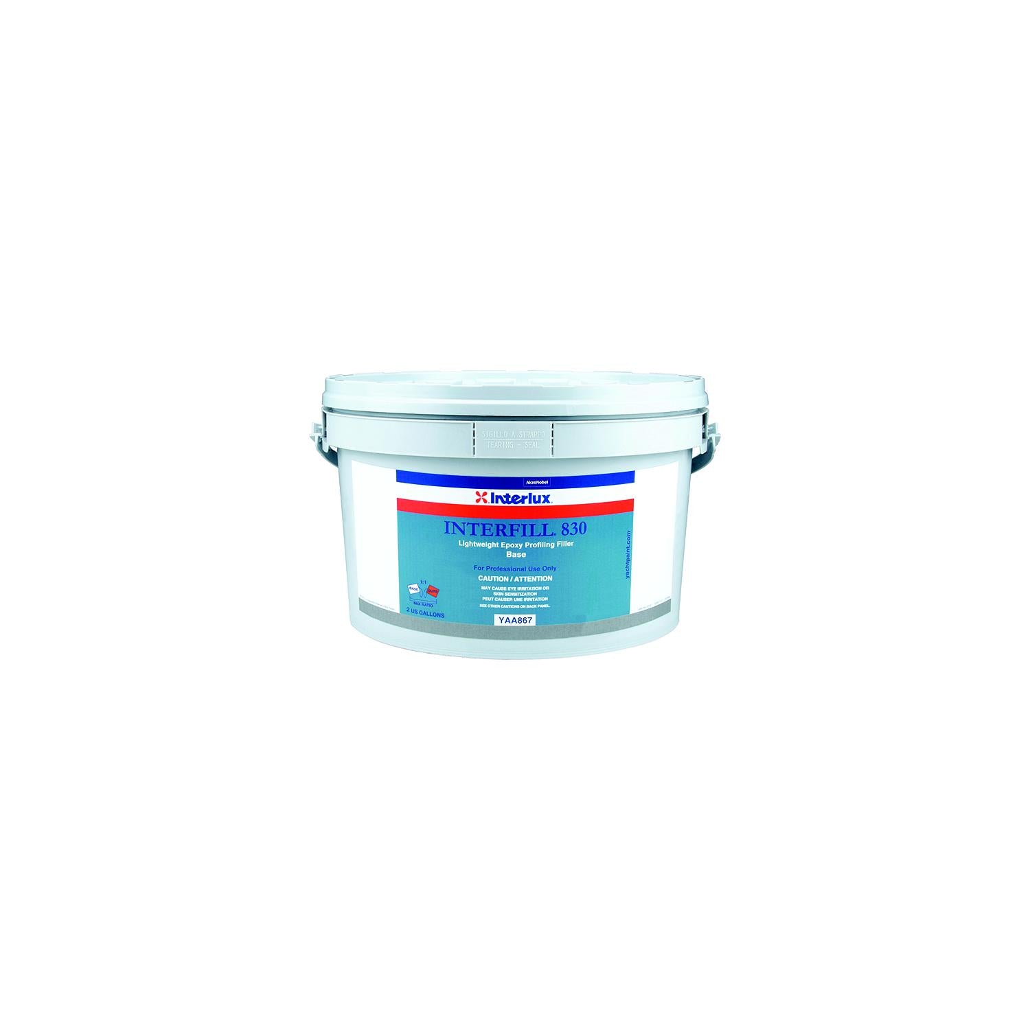 Interlux YAA867/2 YAA8672G Interfill 830 Lightweight Epoxy Fairing Compound, Part A Base, Gal.