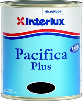 Interlux YBB263/PT YBB263P Pacifica Plus Bottom Paint, Black, Pt.