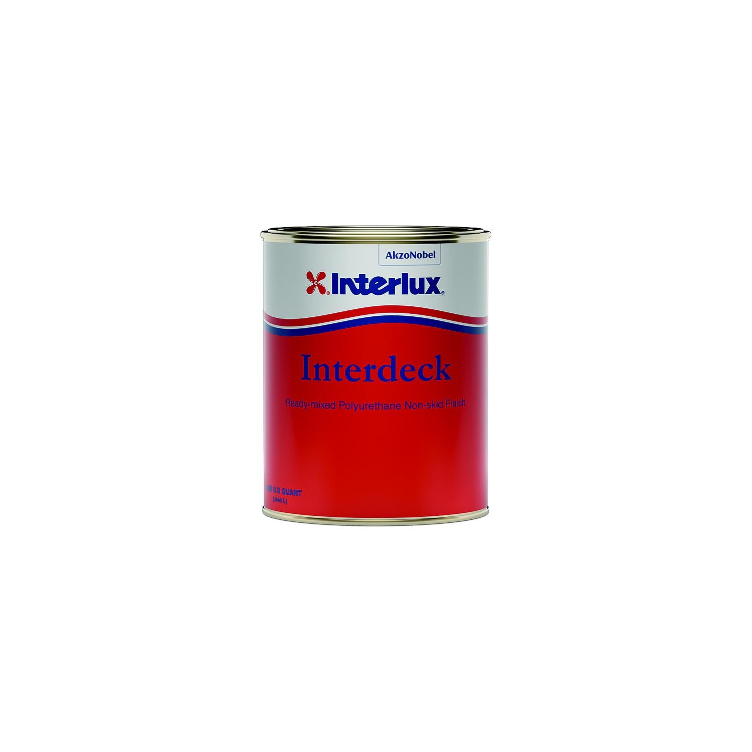 Interlux YJF684/QT YJF684Q Interdeck Non Skid Finish, Gray, Qt.