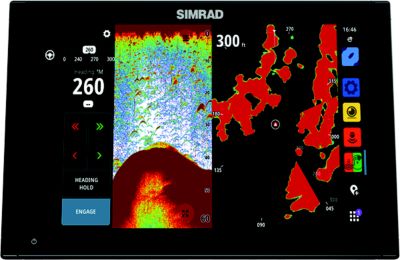 SIMRAD 000-15218-001 Simrad 00015218001 NSXâ„¢ 3009 Smart Chartplotter & Fishfinder, 9" w/o Transducer