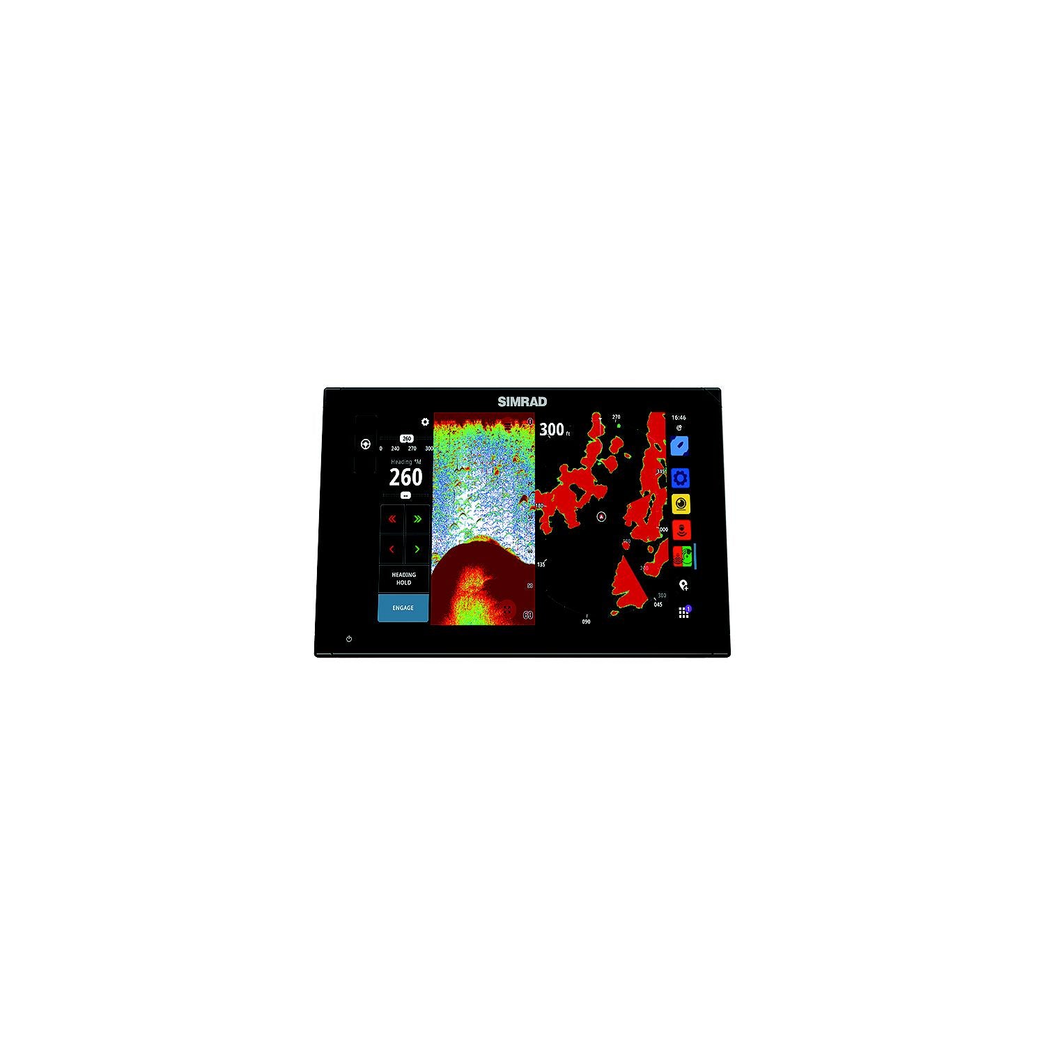 SIMRAD 000-15222-001 Simrad 00015222001 NSXâ„¢ 3012 Smart Chartplotter & Fishfinder, 12