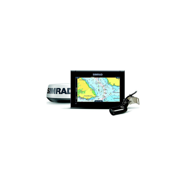 SIMRAD 000-16294-001 Simrad 00016294001 GO9 XSE with HDI Transducer, HALO20 Radar & C-Map Discover Chart