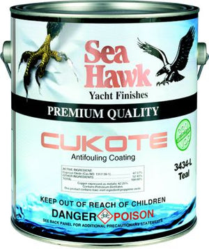 Seahawk Paint 3445LGL Sea Hawk Cukote 330 Vocâ„¢, Black, Gal.