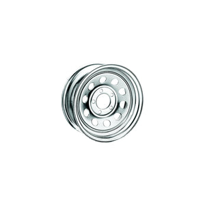 Loadstar Tires 20366 loadstar Modular Steel Wheel (Rim) w/Rivets, Chrome