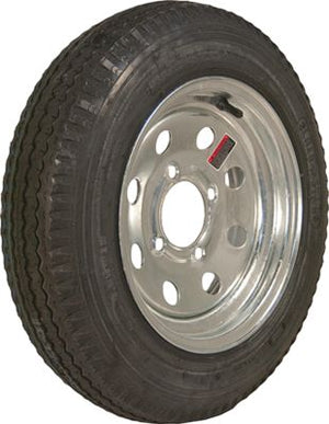 Loadstar Tires 30792 Bias Tire and Wheel (Rim) Assembly 530-12 4 Hole 6 Ply