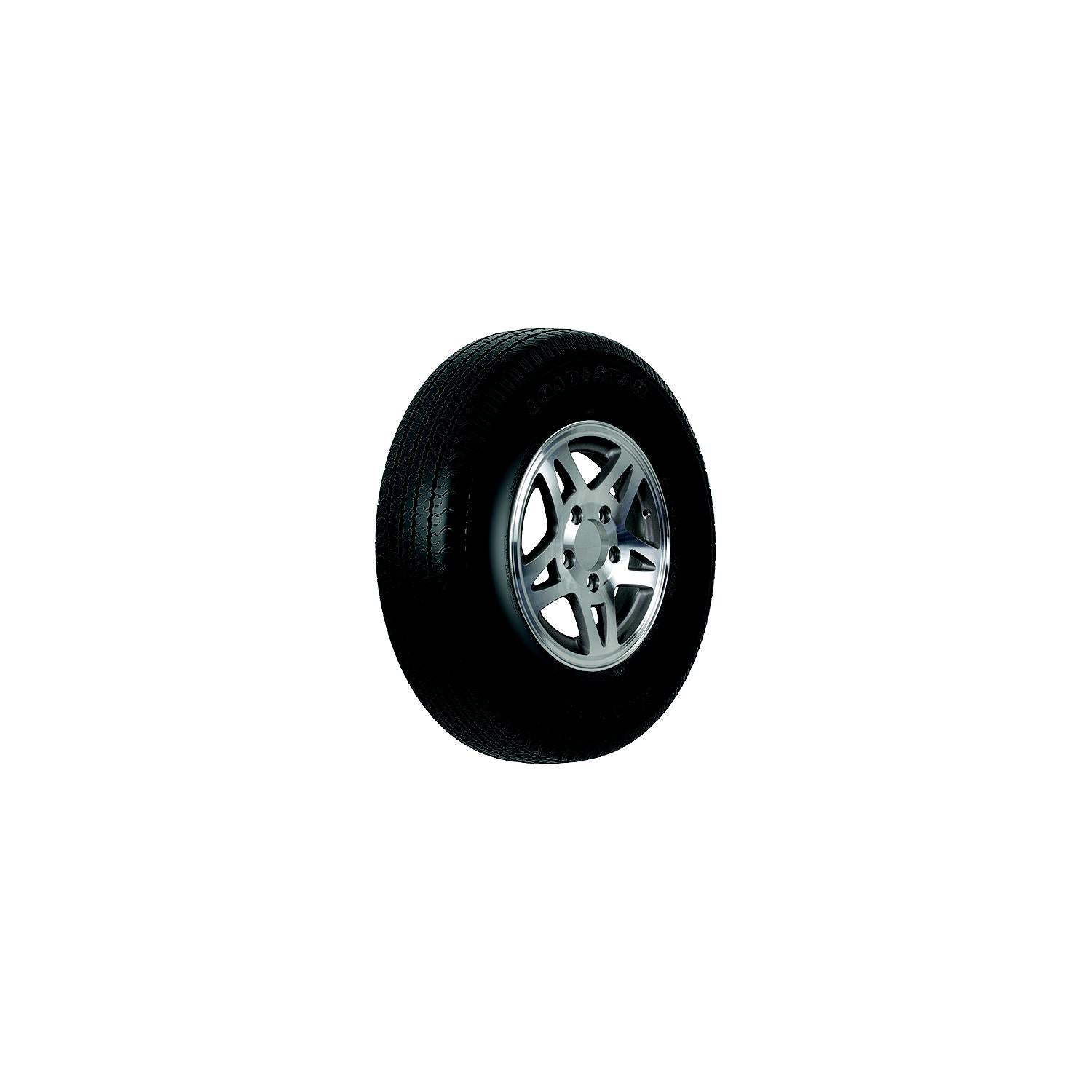 Loadstar Tires 32192JF Radial Tire and Wheel (Rim) Assembly ST215/75R-14 5 Hole C Ply