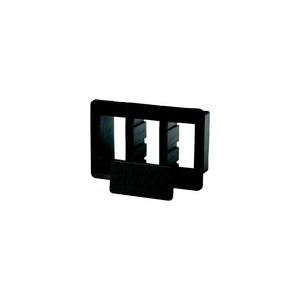 BEP 1001701 Rocker Switch Bracket, Triple, 2 Ends & 1 Center