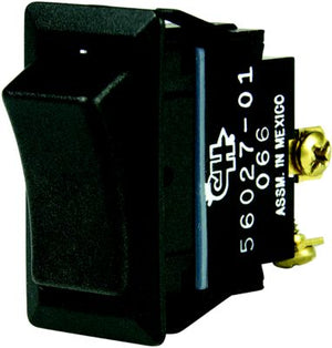 BEP 1001707 Rocker Switch, Off-On, SPST, Screw Terminals