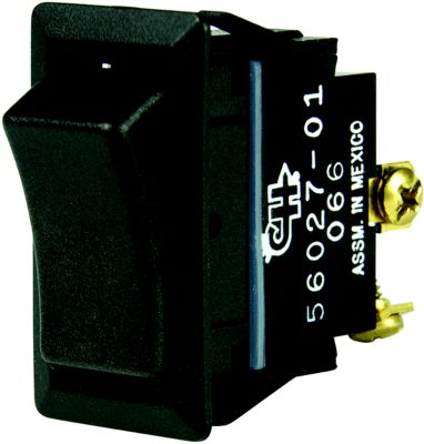 BEP 1001707 Rocker Switch, Off-On, SPST, Screw Terminals