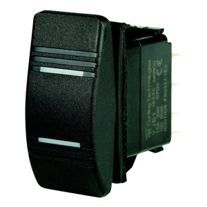 BEP 1001808 Weather Resistant Contura Rocker Switch, On-Off-On, DPDT, 1/4