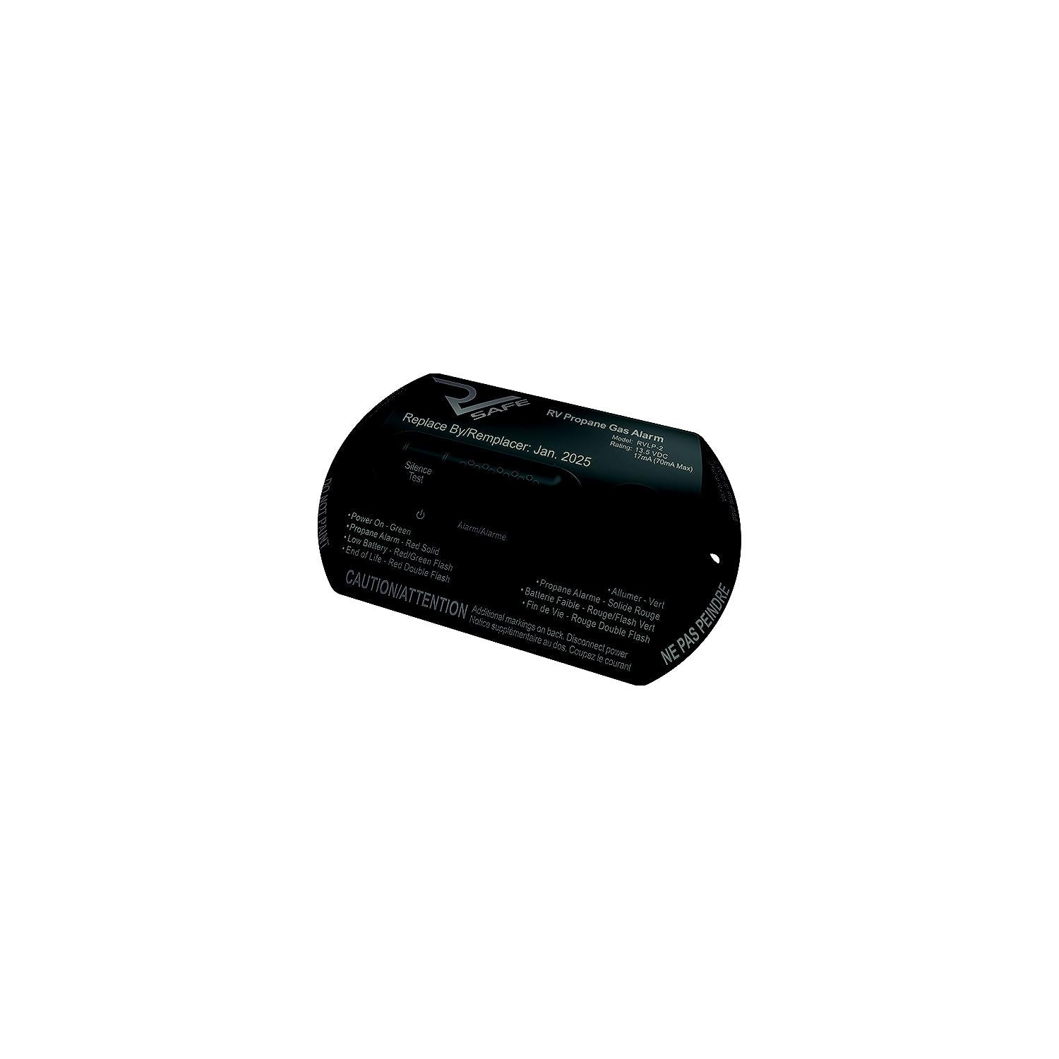 Safe Alarms RVLP-2B RV RVLP2B Propane Alarm, Black, 2-Wire
