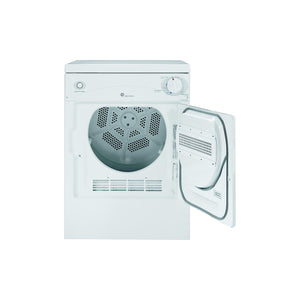 GE Appliances DSKS333ECWW SpacemakerÂ® 120V Portable Electric Dryer