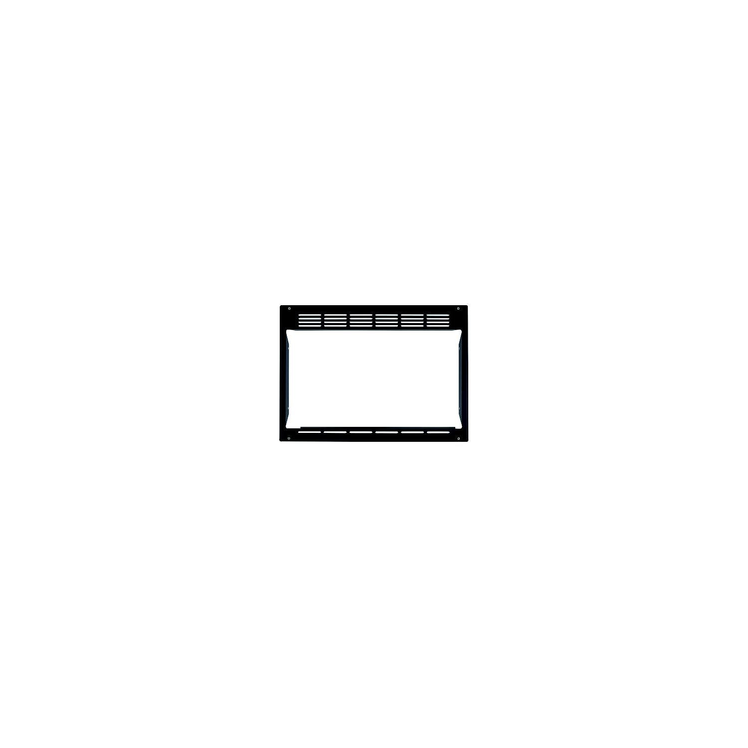 GE Appliances JX1095STBB Microwave Built-In Trim Kit, Black