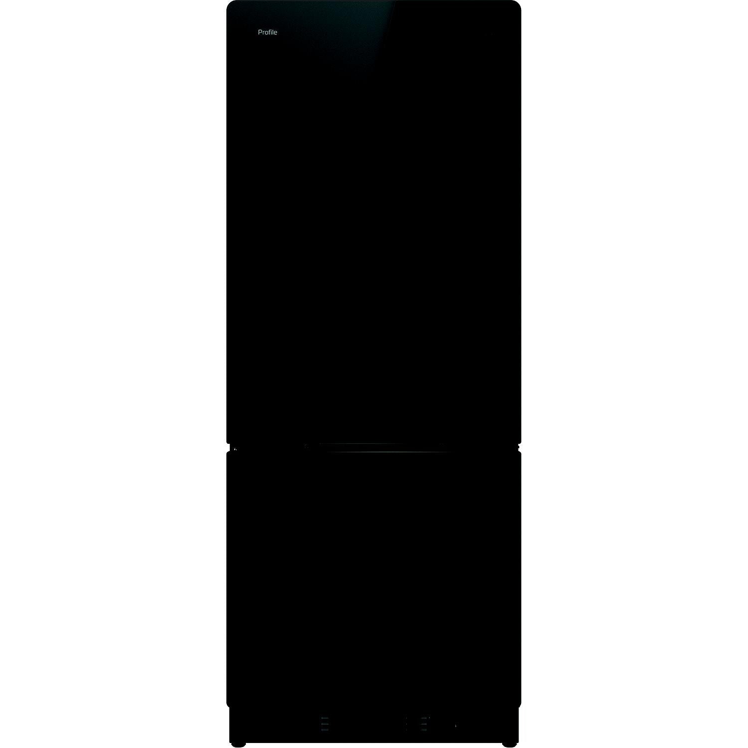 GE Appliances PBV10R5VBB GEÂ® Profileâ„¢ Bottom Freezer Refrigerator Glass w/ Black Appearance