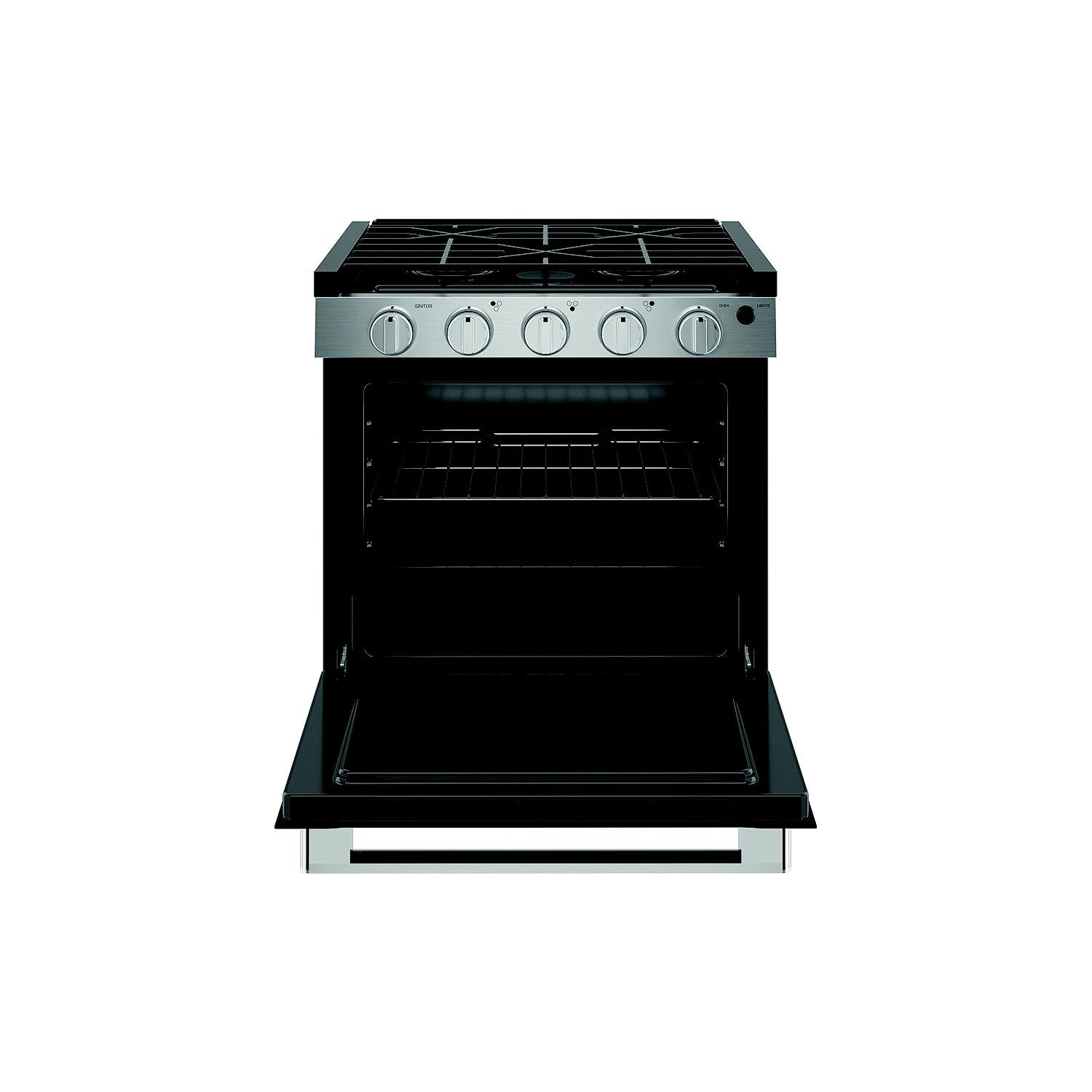 GE Appliances PLD621RTSS Drop-In Gas Range, 21