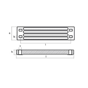 Tecnoseal Zinc Yamaha Bar Anode f/Engine Bracket [01112-1]