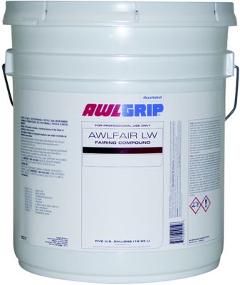 Awlgrip OD8200/5GLUS Awlfair LW Trowelable Fairing Compound Base, White 5-Gal.