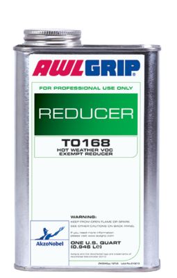 Awlgrip OT0168/1QTUS Topcoat Reducer, Hot Weather Qt.