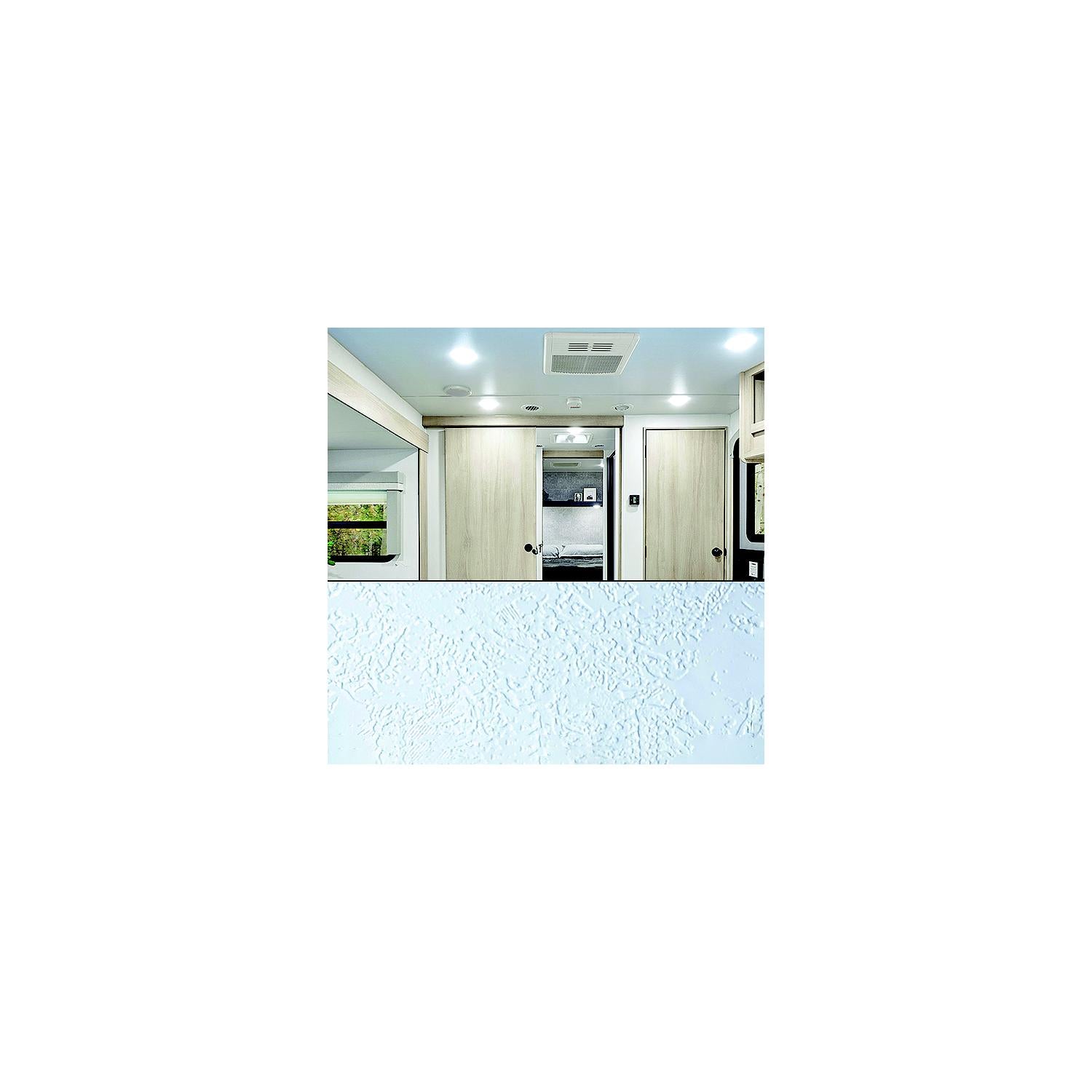 Genesis 569958 Products REVIVE Textured Ceiling Cover, 2' x 100', Arctic White