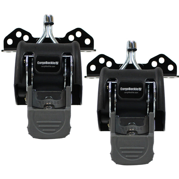 CargoBuckle Universal Ladder Rack Tie-Down System - 2" Retractable Tie-Down - 1 Pair [F153180]