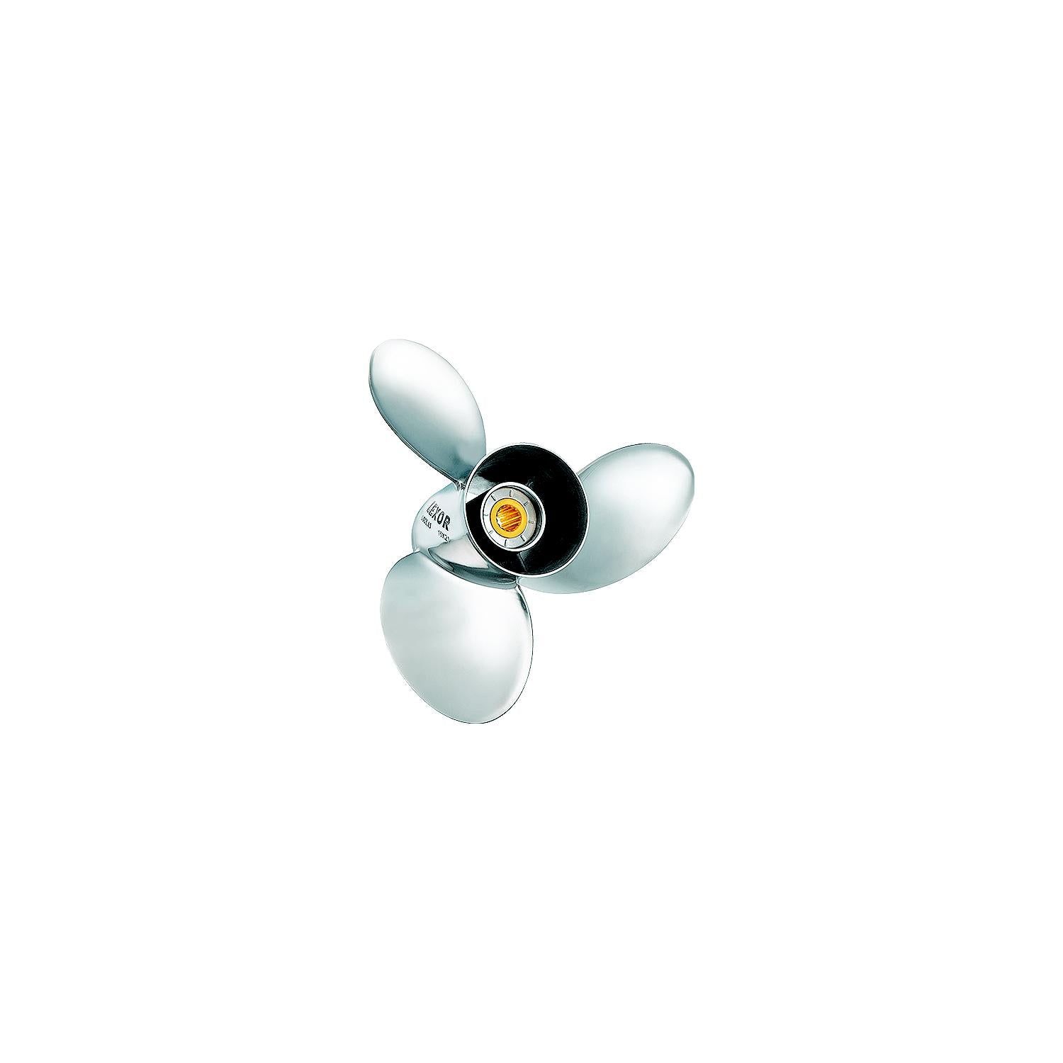 Solas Propeller 3571-158-15 Lexor Stainless Steel 3-Blade For Yamaha