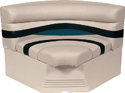 Wise Premier Series Pontoon 32-Inch Bow Radius Corner Seat