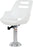 Springfield Admiral Fixed Height Chair Package&#44; White (Includes Seat With Low Profile Armrest&#44; No Cushions&#44; Pedestal With Floor Base&#44; Mounting Plate and Locking Swivel)