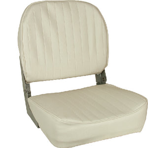 Springfield 1040629 Economy Folding Seat&#44; White