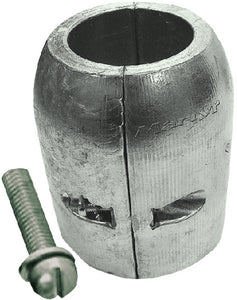 Clamp Shaft Aluminum Anode With Slotted Screw&#44; 7/8"