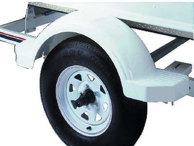 Fulton 508573 13' White Fender with Step